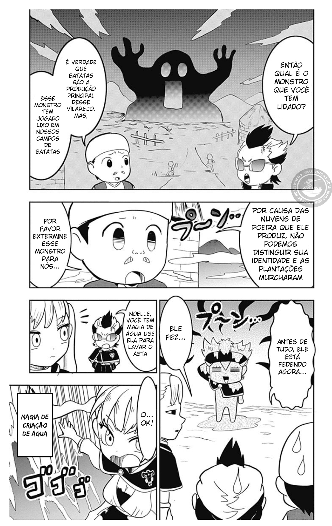 Black Clover SD - Asta's Road to the Wizard King Asta entra no palco! 第16页