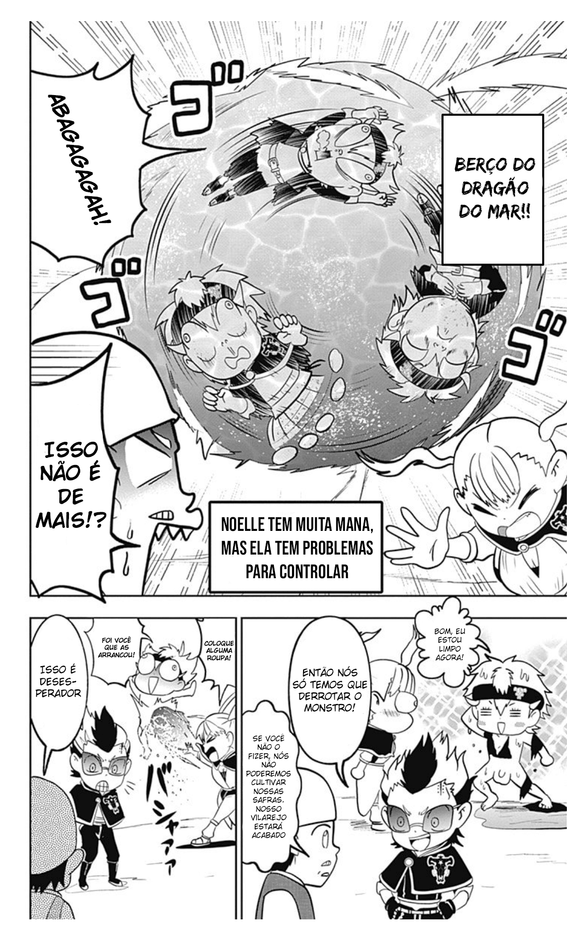 Black Clover SD - Asta's Road to the Wizard King Asta entra no palco! 第17页