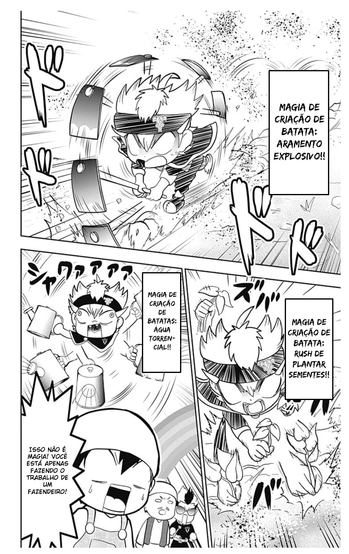 Black Clover SD - Asta's Road to the Wizard King Asta entra no palco! 第19页
