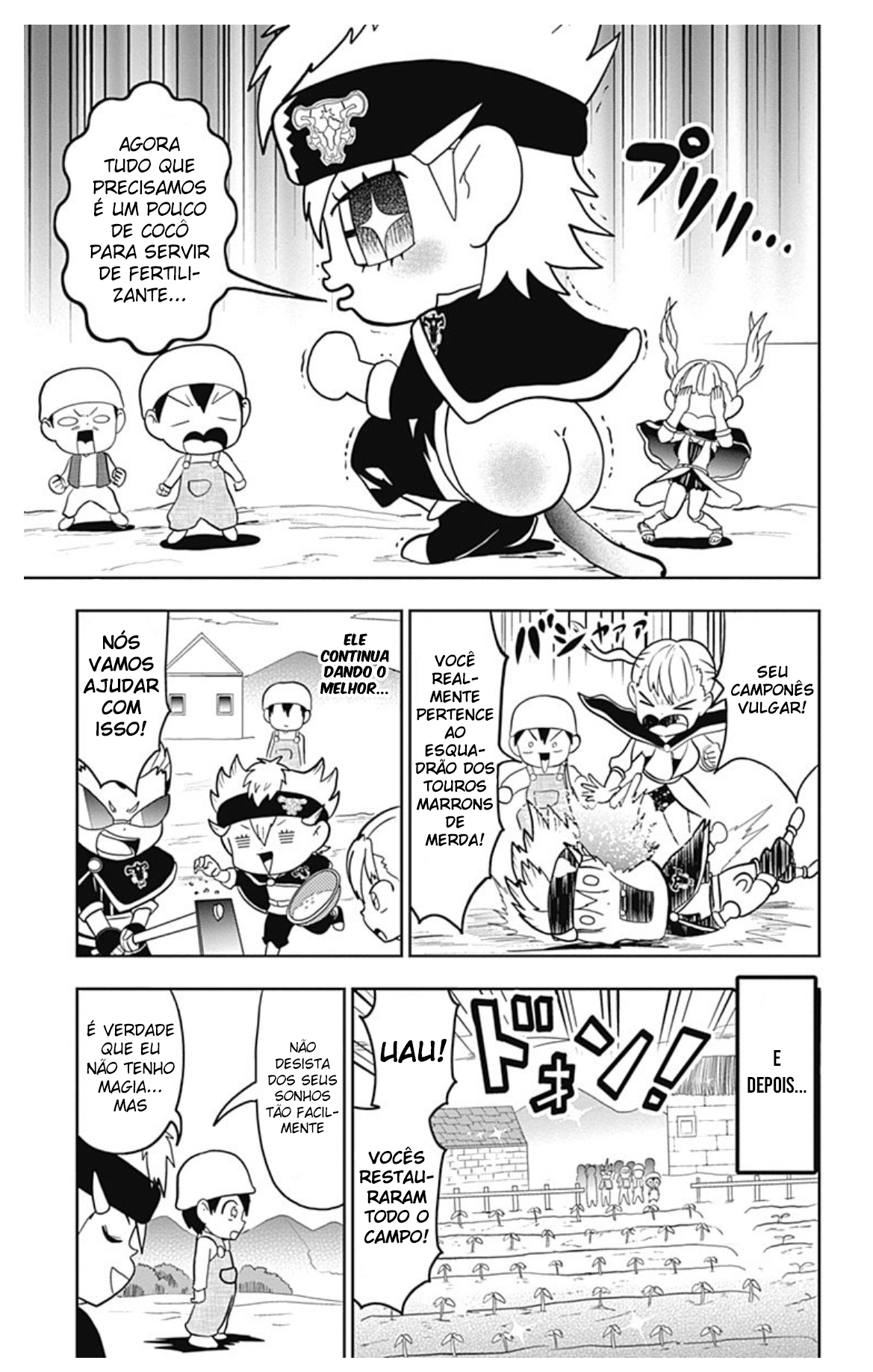 Black Clover SD - Asta's Road to the Wizard King Asta entra no palco! 第20页