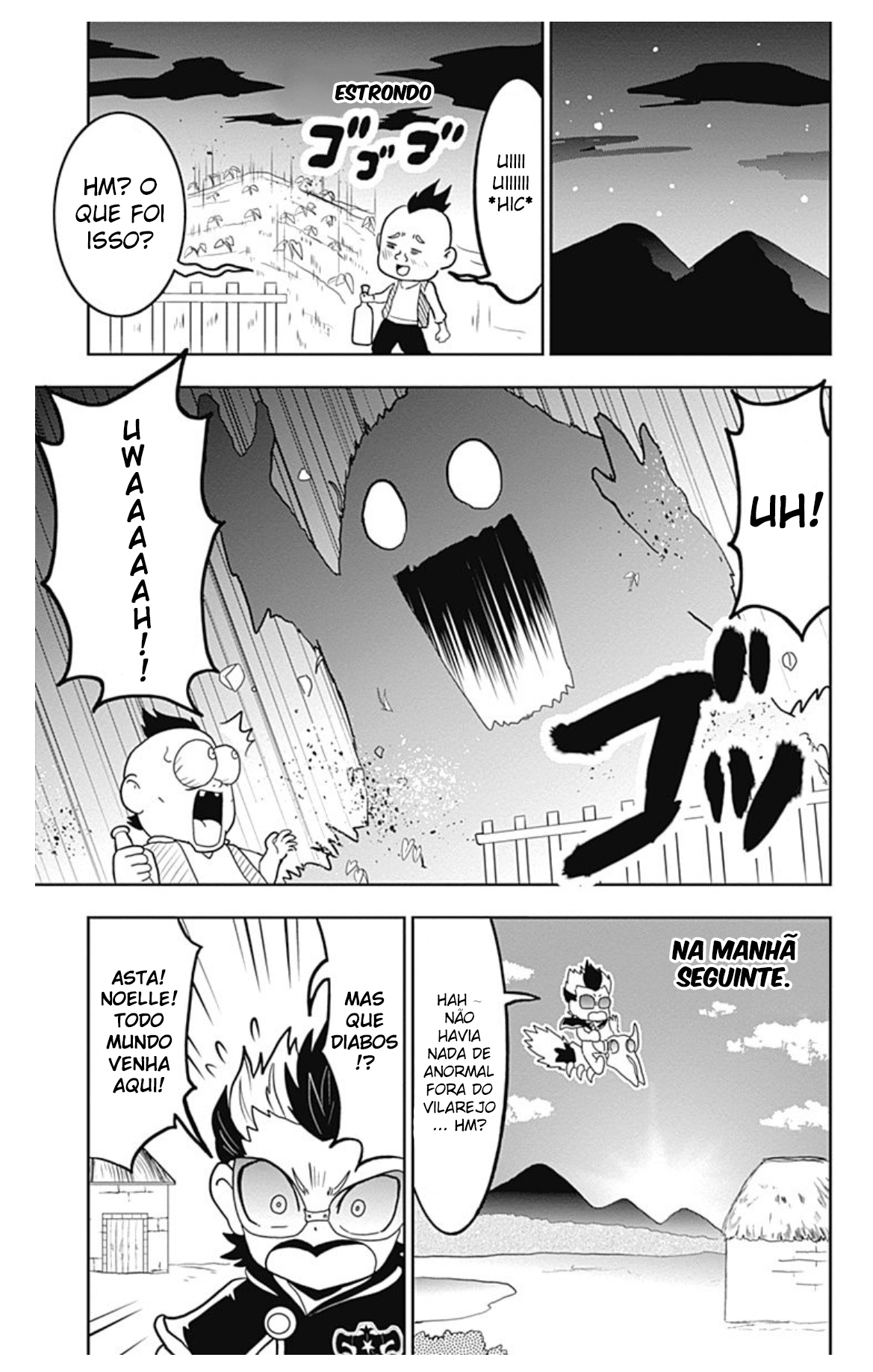 Black Clover SD - Asta's Road to the Wizard King Asta entra no palco! 第22页