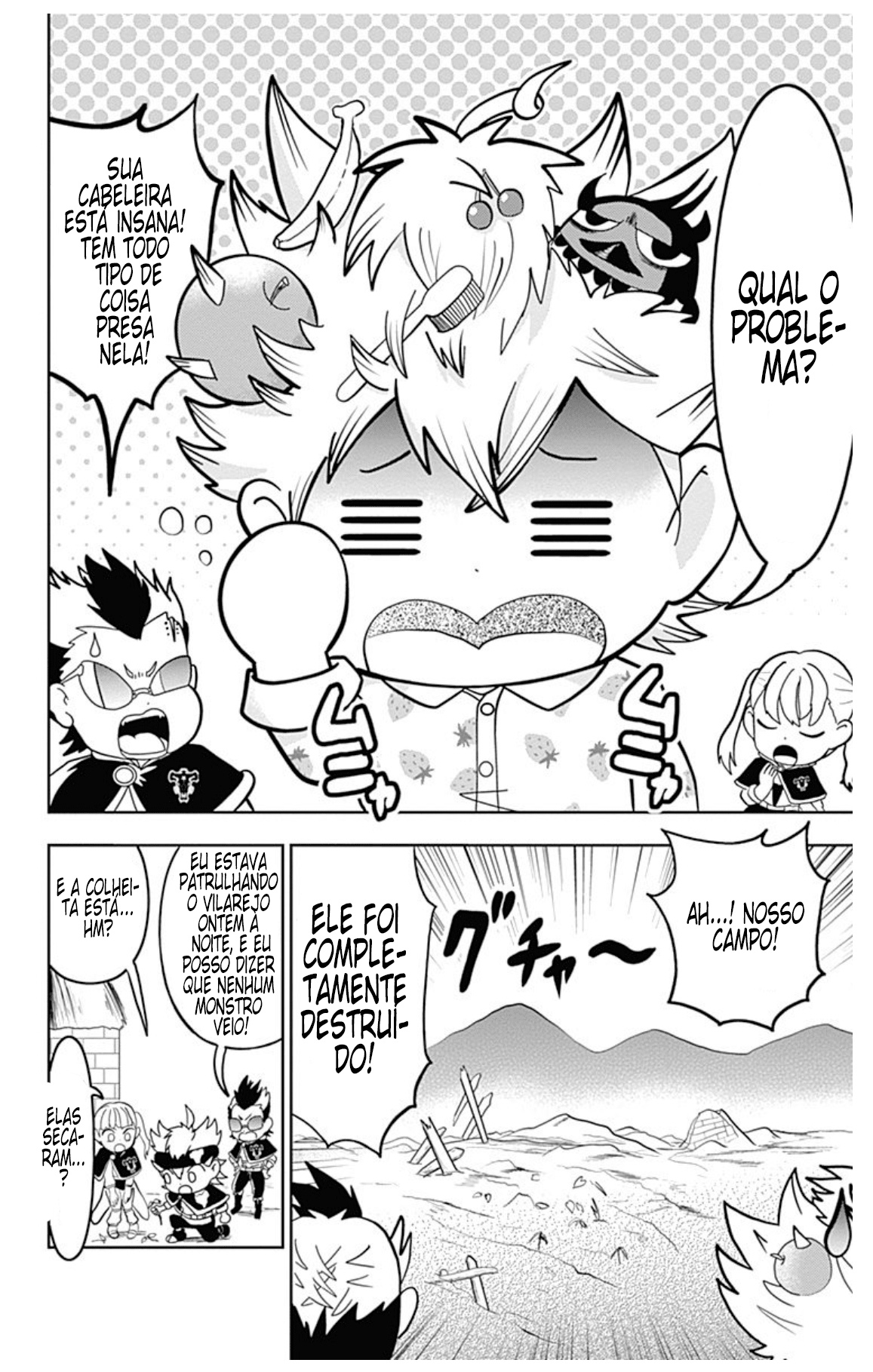 Black Clover SD - Asta's Road to the Wizard King Asta entra no palco! 第23页