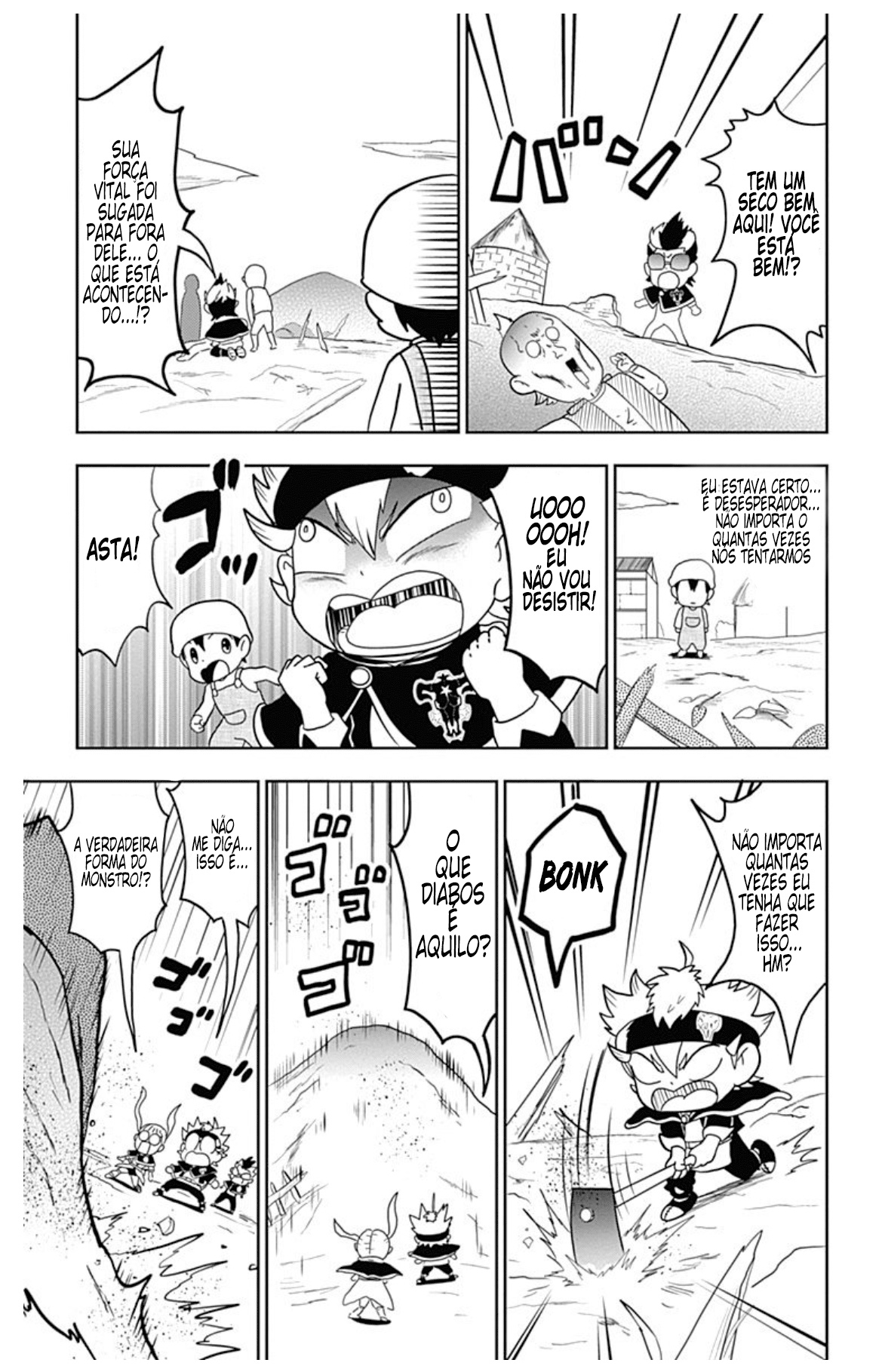 Black Clover SD - Asta's Road to the Wizard King Asta entra no palco! 第24页