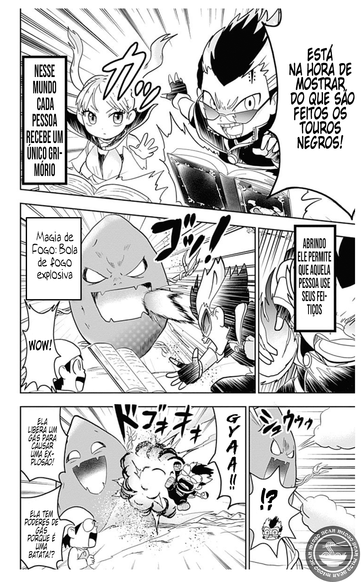 Black Clover SD - Asta's Road to the Wizard King Asta entra no palco! 第26页