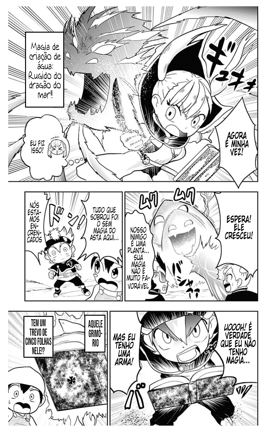 Black Clover SD - Asta's Road to the Wizard King Asta entra no palco! 第27页