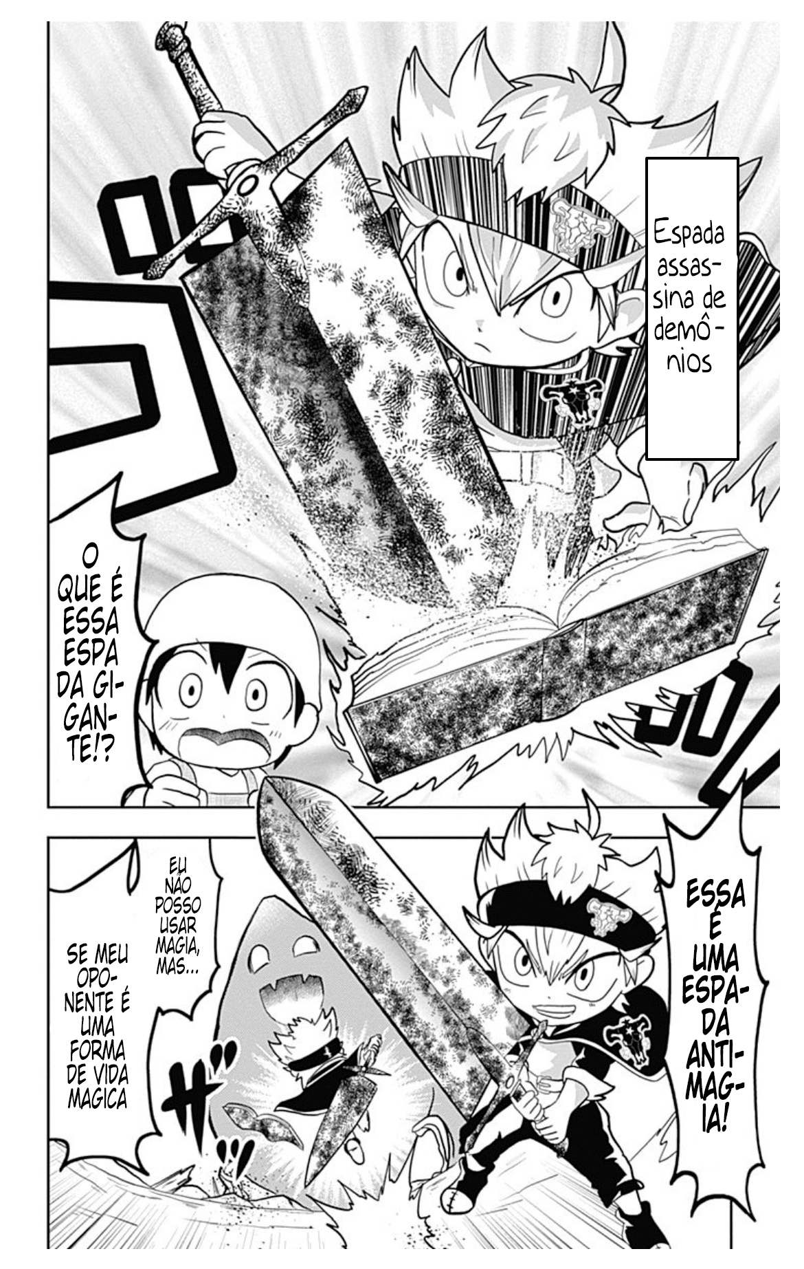 Black Clover SD - Asta's Road to the Wizard King Asta entra no palco! 第28页