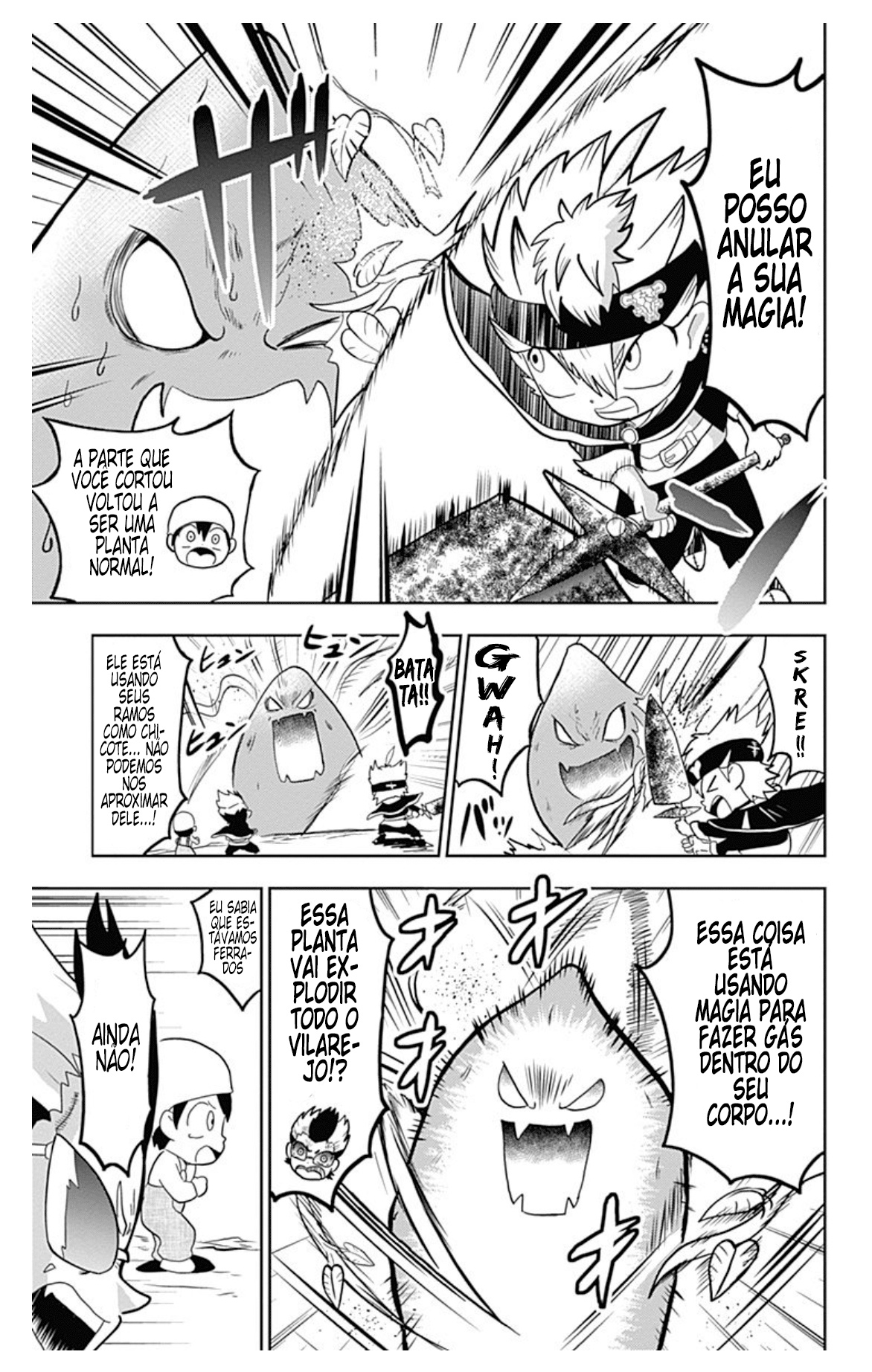 Black Clover SD - Asta's Road to the Wizard King Asta entra no palco! 第29页