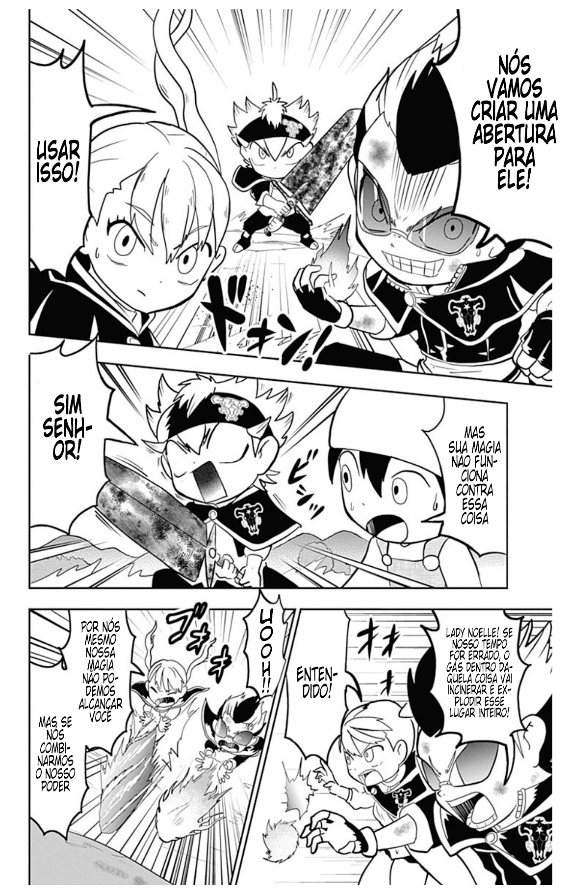 Black Clover SD - Asta's Road to the Wizard King Asta entra no palco! 第30页