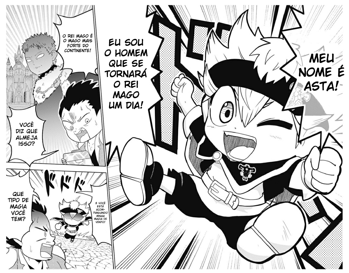 Black Clover SD - Asta's Road to the Wizard King Asta entra no palco! 第4页