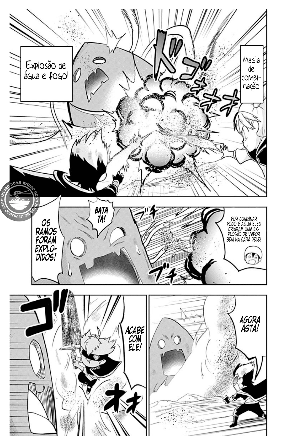 Black Clover SD - Asta's Road to the Wizard King Asta entra no palco! 第31页