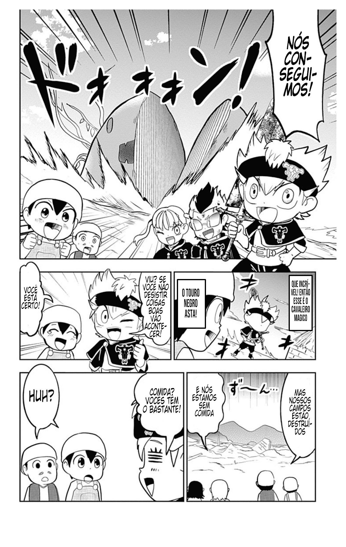 Black Clover SD - Asta's Road to the Wizard King Asta entra no palco! 第33页
