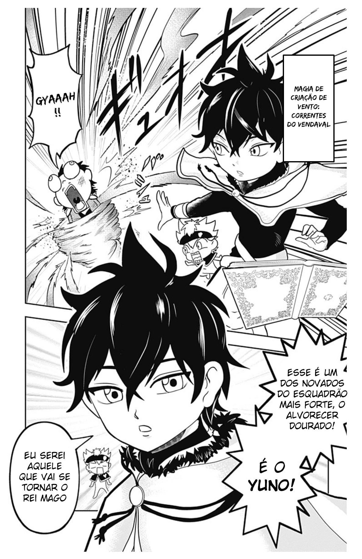 Black Clover SD - Asta's Road to the Wizard King Asta entra no palco! 第7页