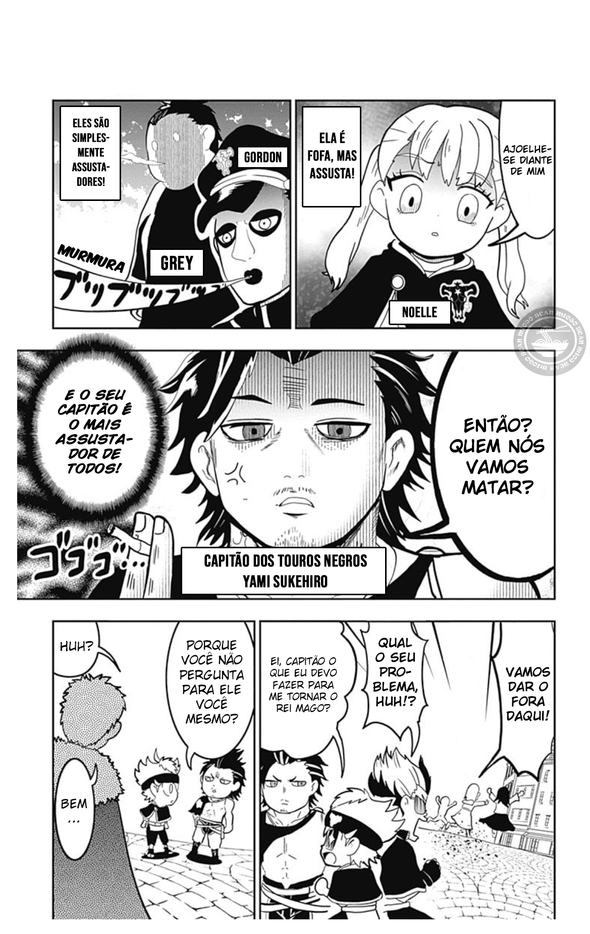 Black Clover SD - Asta's Road to the Wizard King Asta entra no palco! 第10页