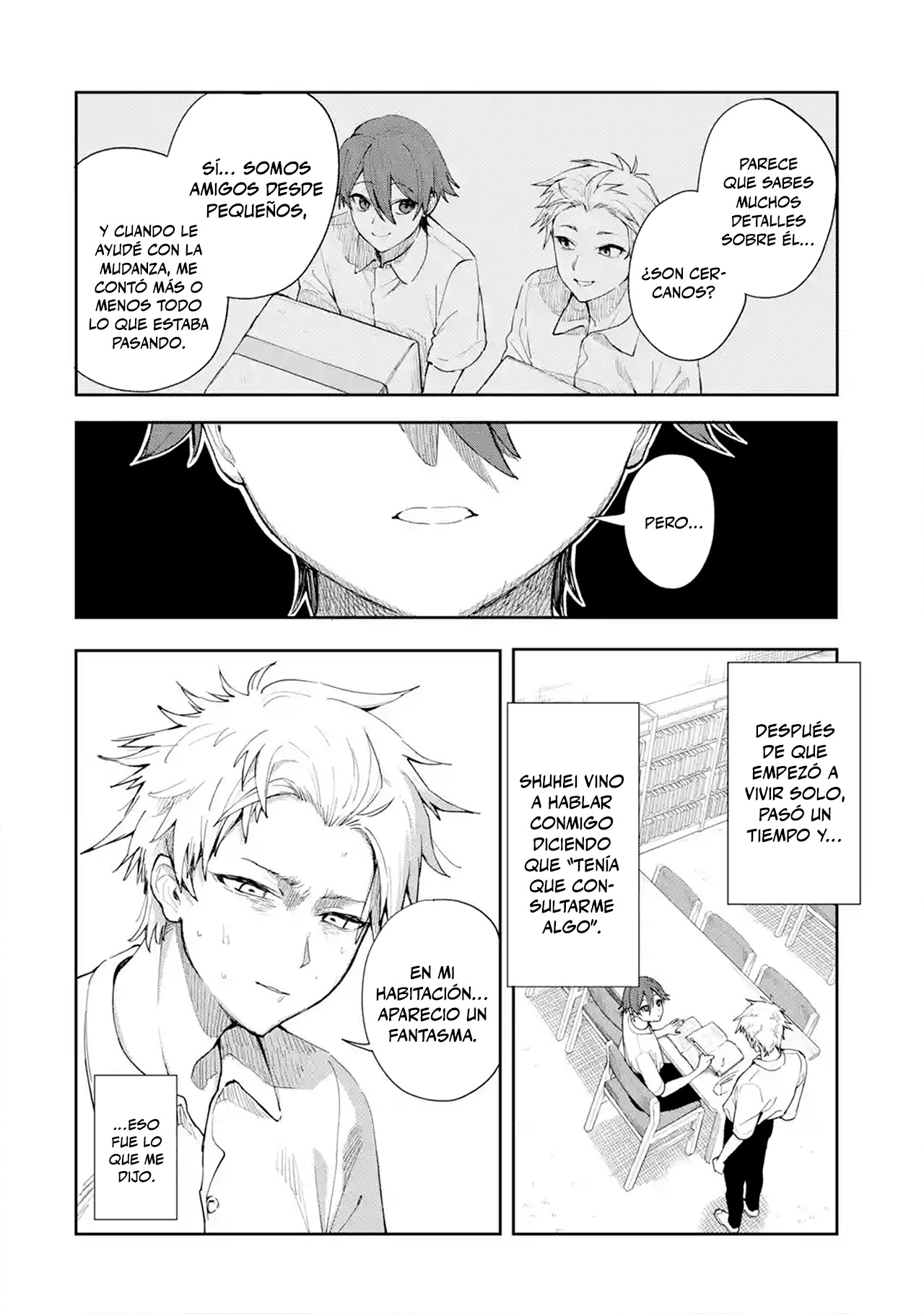 Makina-san, Asobimashou Aparece la bella chica fantasma 第9页