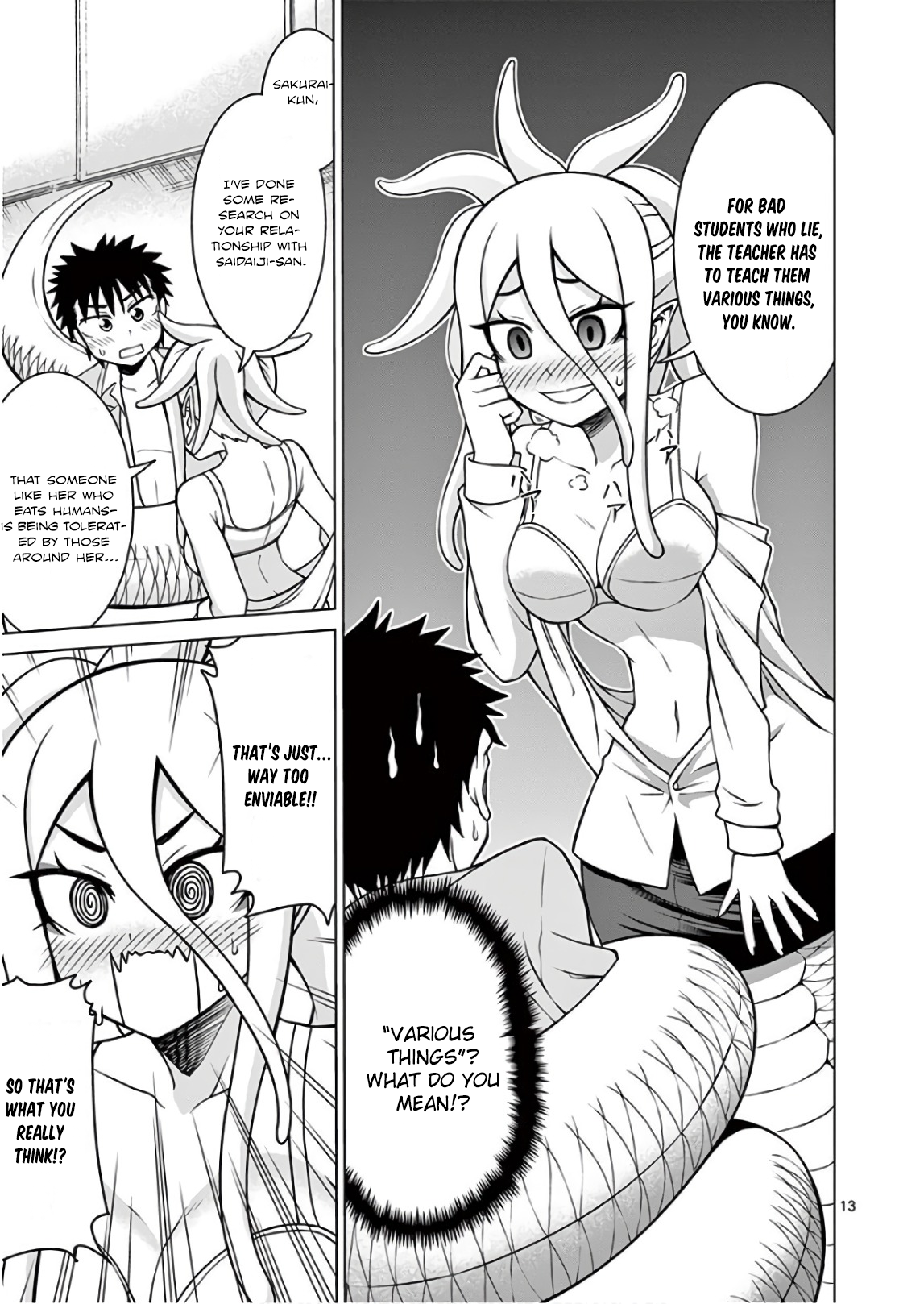 Oni Gyaru-san! Kikisemaru!! Sakurai-kun! She’s gonna grope you!! 第13页