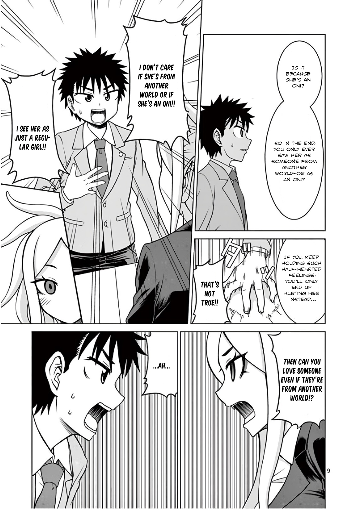 Oni Gyaru-san! Kikisemaru!! Sakurai-kun! She’s gonna grope you!! 第9页