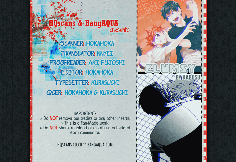 Haikyu!! - Clumsy!! (Doujinshi) 第3页