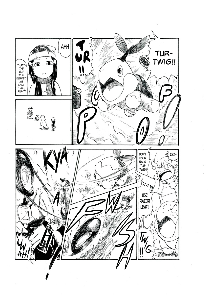 Pokémon Diamond and Pearl Comic (Doujinshi) A Day in the Life of Dawn and Golduck 第12页