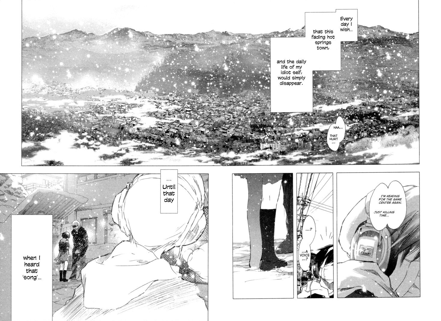 Yuki ni Tsubasa Book 1, 1st Song: "Just the Two of Us" 第9页