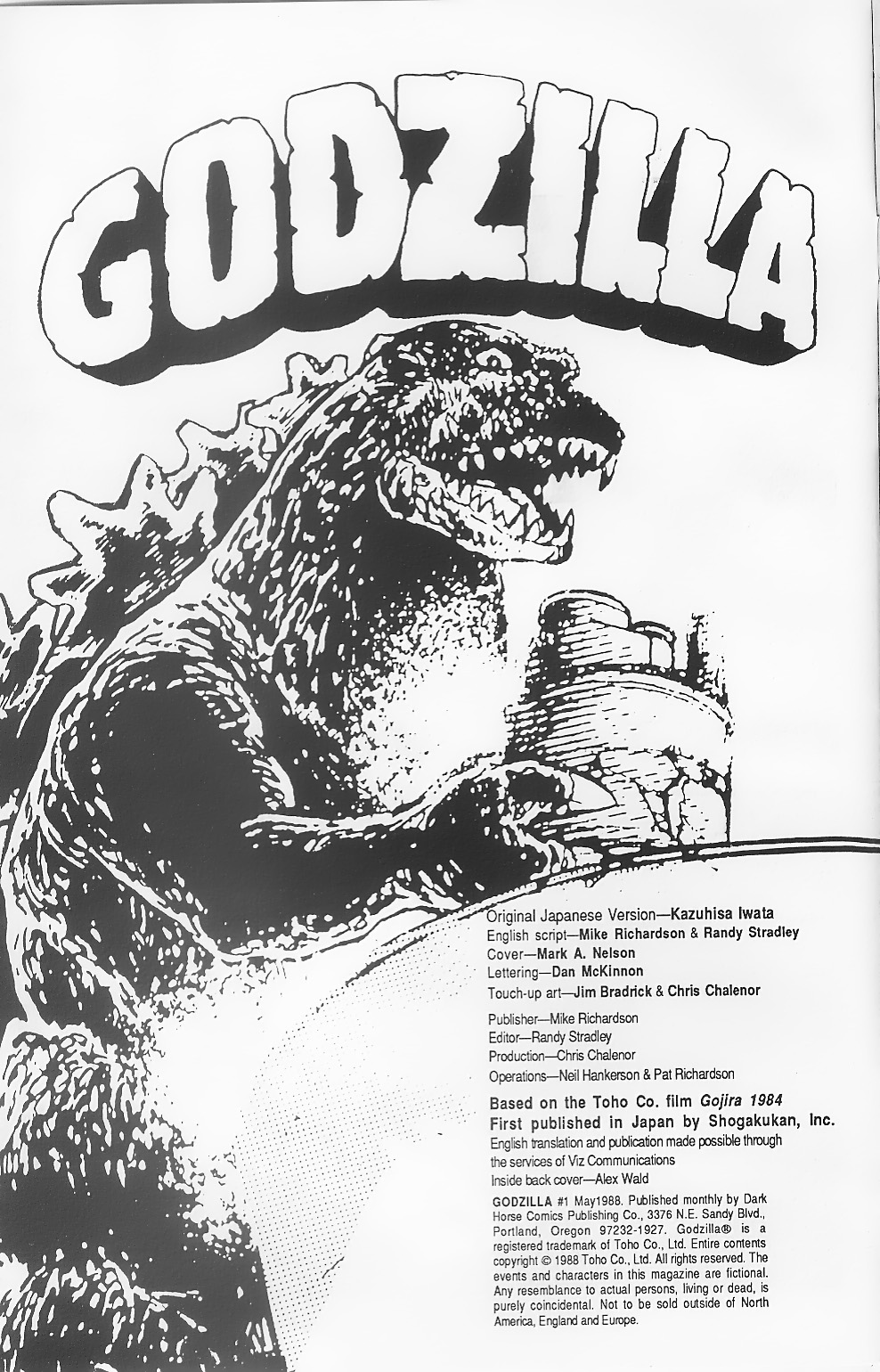 The Return of Godzilla 第1页