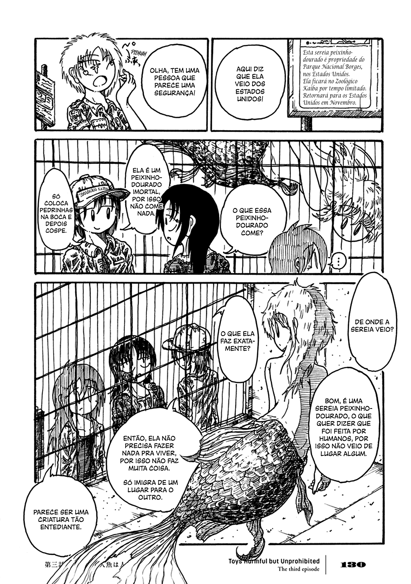 Yuugai Muzai Gangu A Sereia Peixinho-Dourado é um Peixinho-Dourado Sereia 第12页