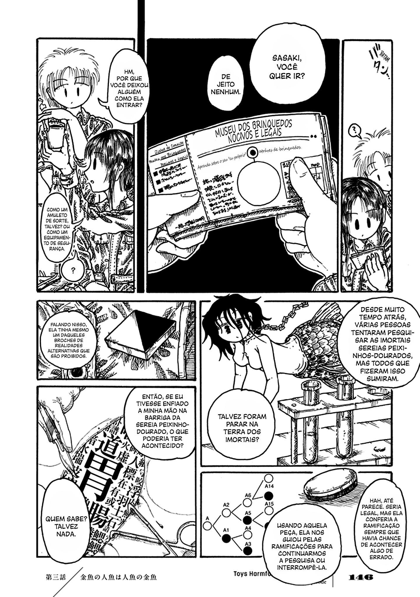 Yuugai Muzai Gangu A Sereia Peixinho-Dourado é um Peixinho-Dourado Sereia 第28页