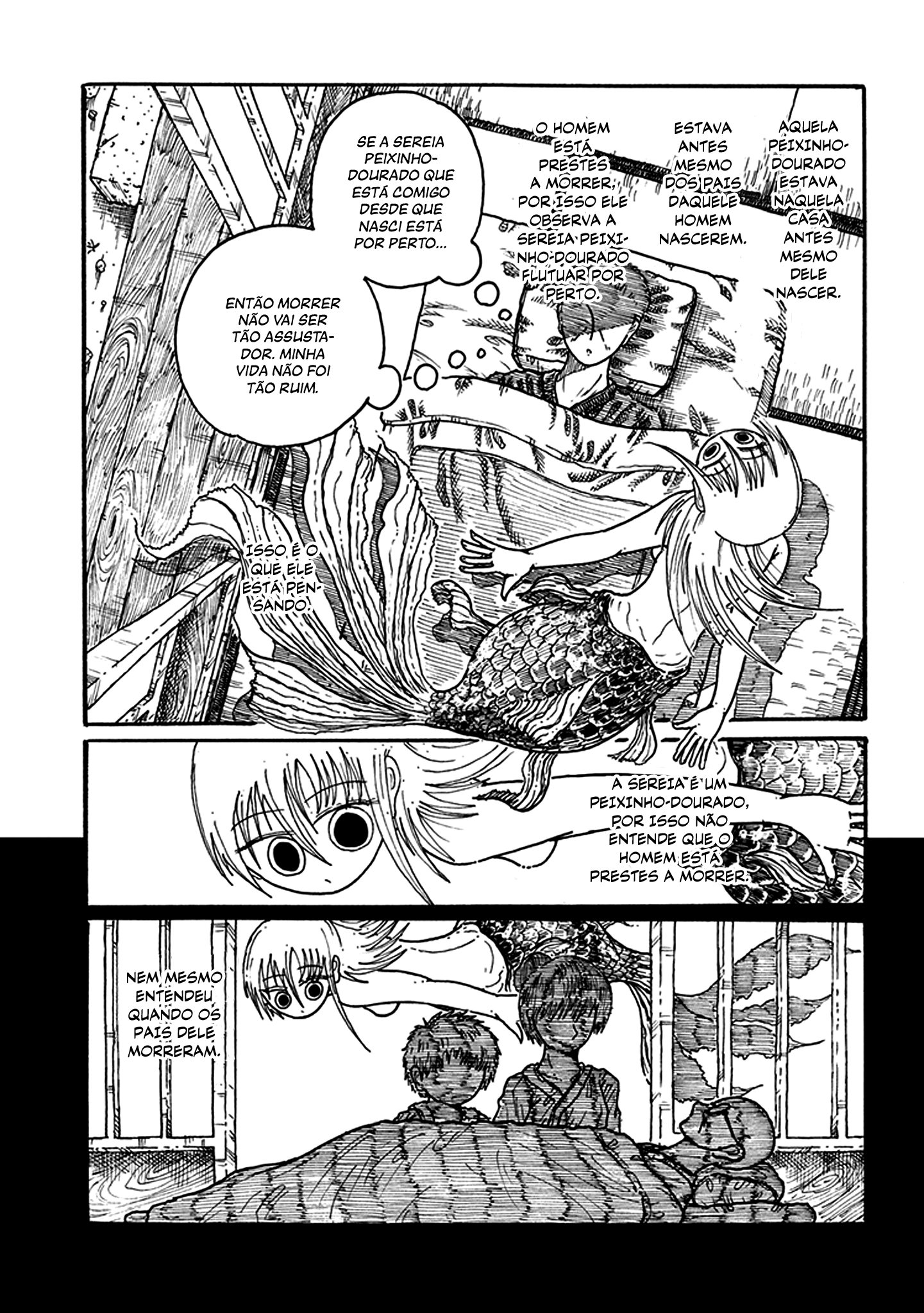 Yuugai Muzai Gangu A Sereia Peixinho-Dourado é um Peixinho-Dourado Sereia 第4页