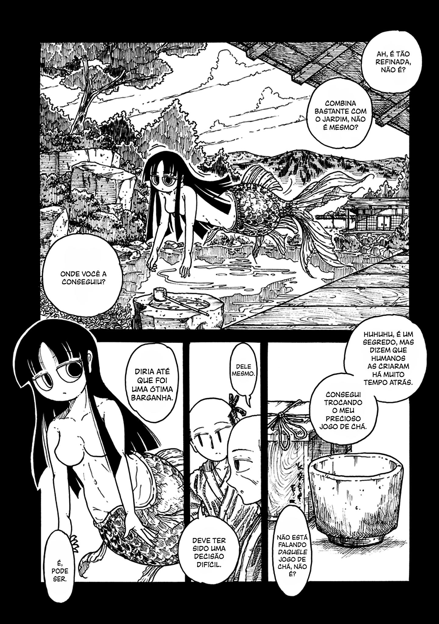 Yuugai Muzai Gangu A Sereia Peixinho-Dourado é um Peixinho-Dourado Sereia 第32页
