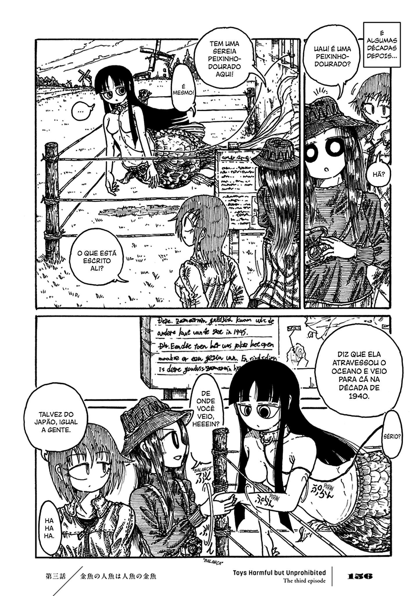 Yuugai Muzai Gangu A Sereia Peixinho-Dourado é um Peixinho-Dourado Sereia 第38页