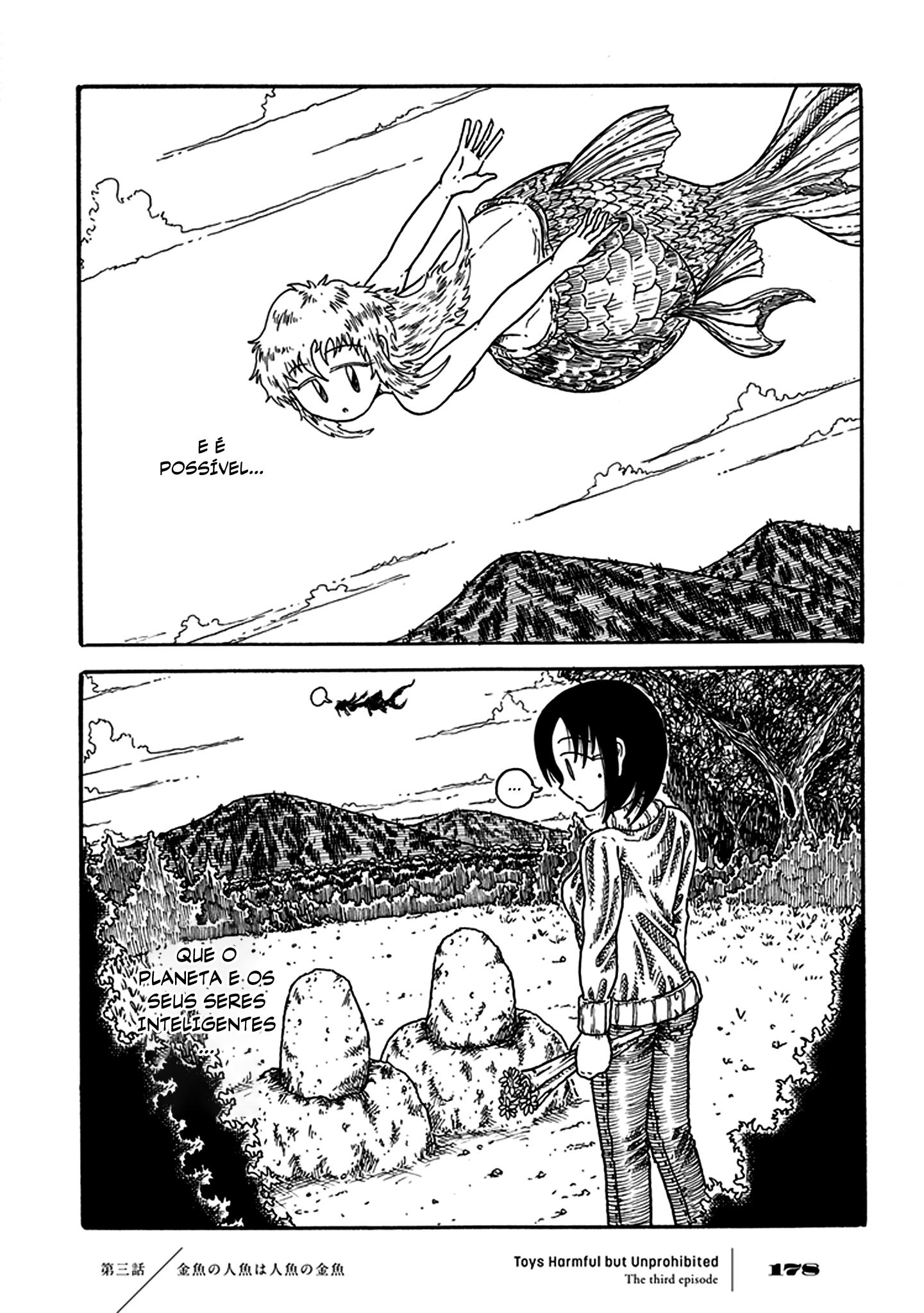 Yuugai Muzai Gangu A Sereia Peixinho-Dourado é um Peixinho-Dourado Sereia 第59页