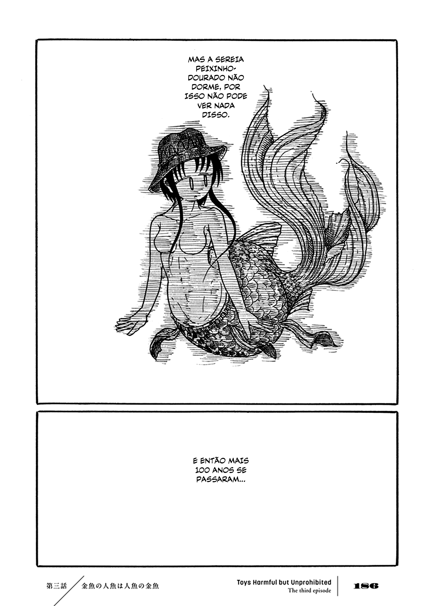Yuugai Muzai Gangu A Sereia Peixinho-Dourado é um Peixinho-Dourado Sereia 第67页