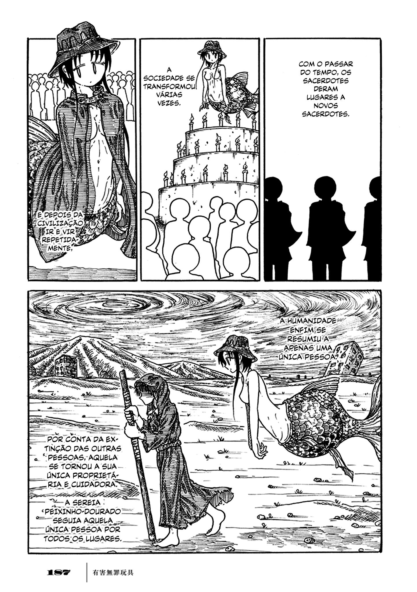Yuugai Muzai Gangu A Sereia Peixinho-Dourado é um Peixinho-Dourado Sereia 第68页