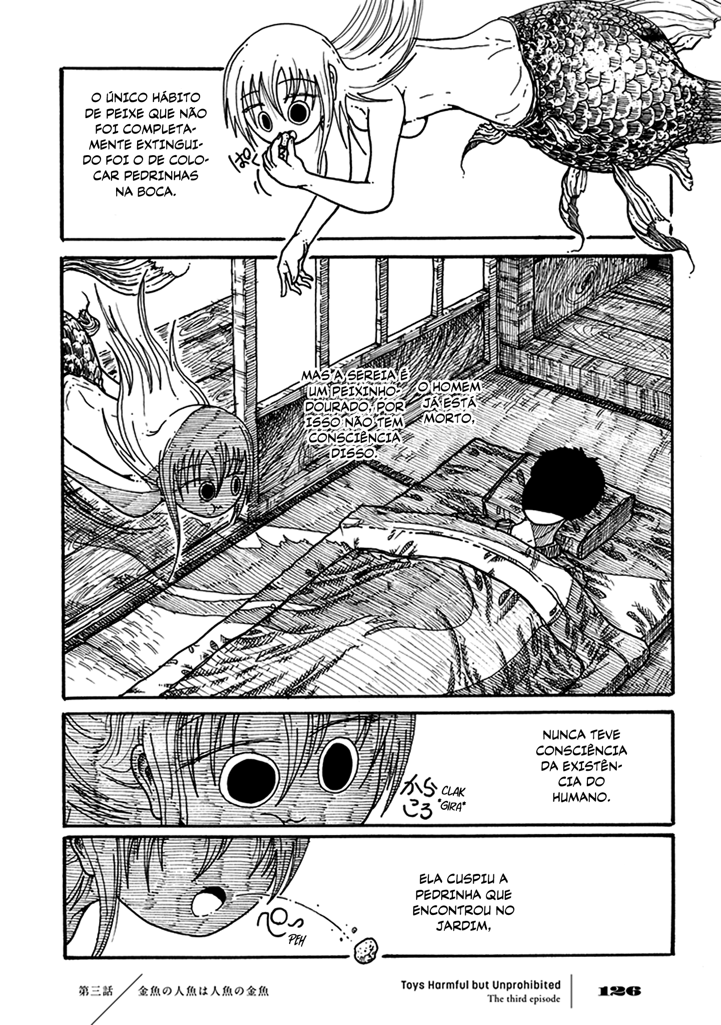 Yuugai Muzai Gangu A Sereia Peixinho-Dourado é um Peixinho-Dourado Sereia 第8页