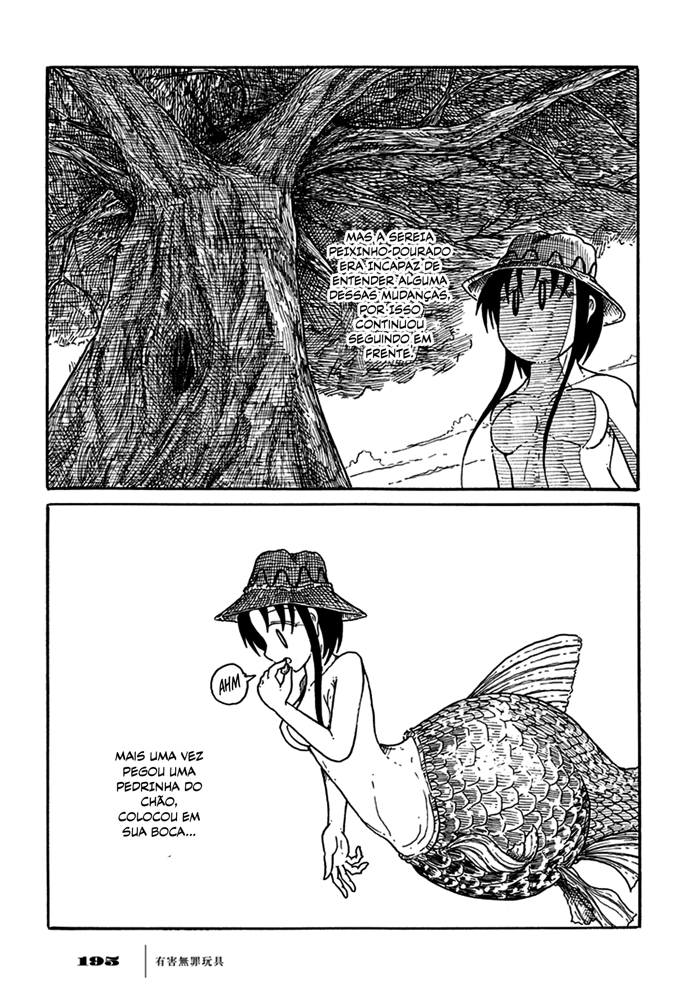 Yuugai Muzai Gangu A Sereia Peixinho-Dourado é um Peixinho-Dourado Sereia 第76页