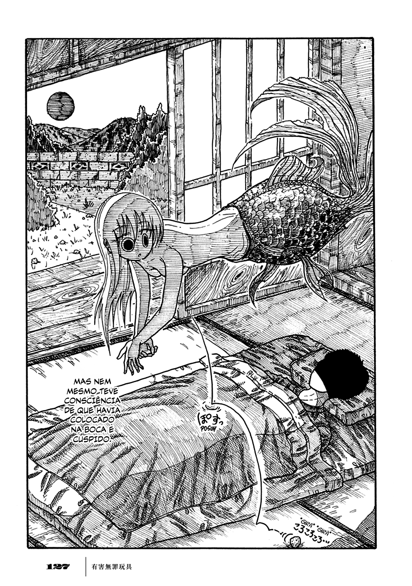 Yuugai Muzai Gangu A Sereia Peixinho-Dourado é um Peixinho-Dourado Sereia 第9页