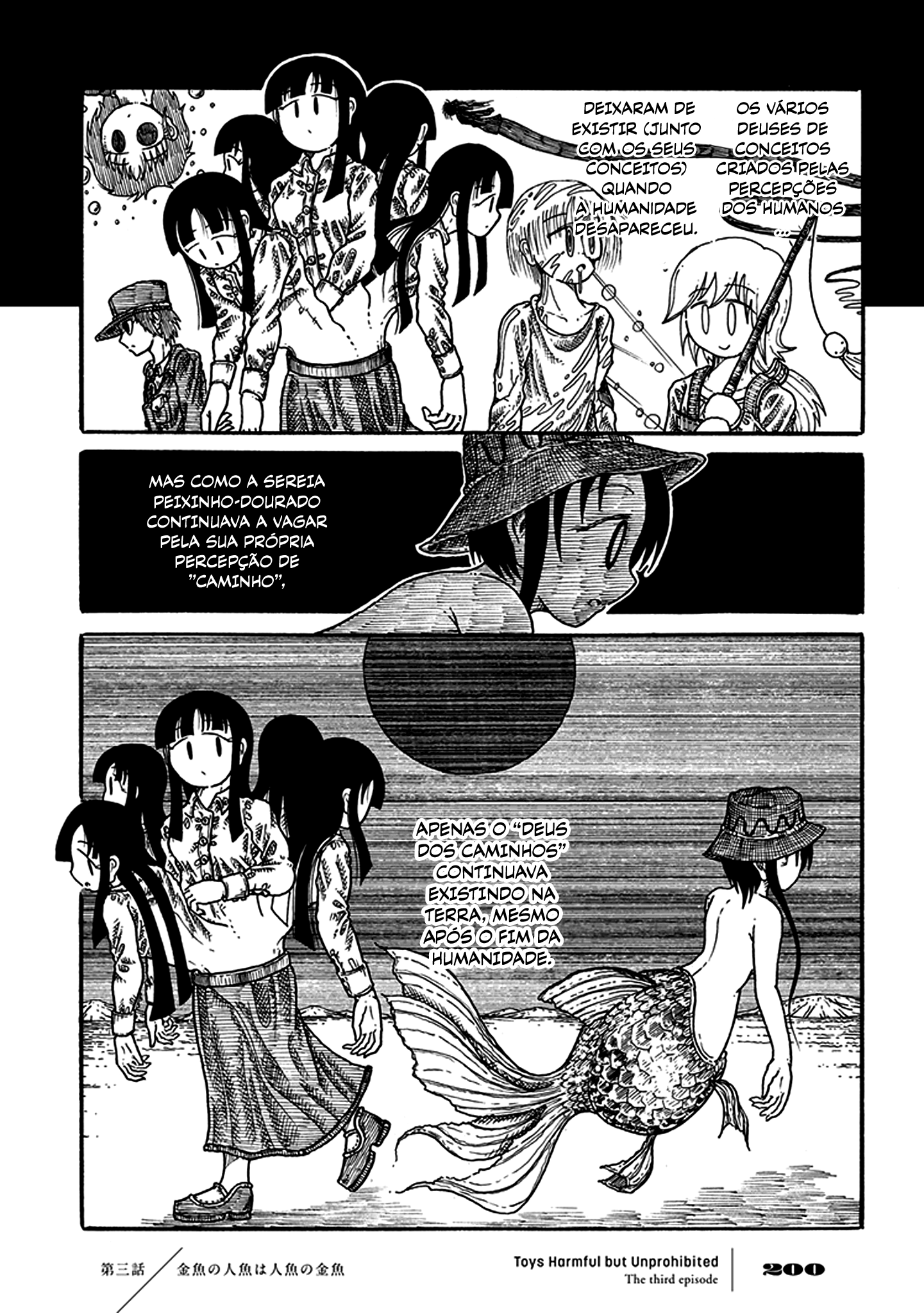 Yuugai Muzai Gangu A Sereia Peixinho-Dourado é um Peixinho-Dourado Sereia 第81页