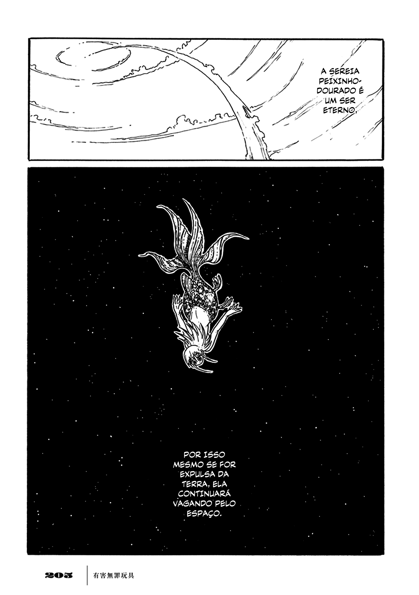 Yuugai Muzai Gangu A Sereia Peixinho-Dourado é um Peixinho-Dourado Sereia 第85页