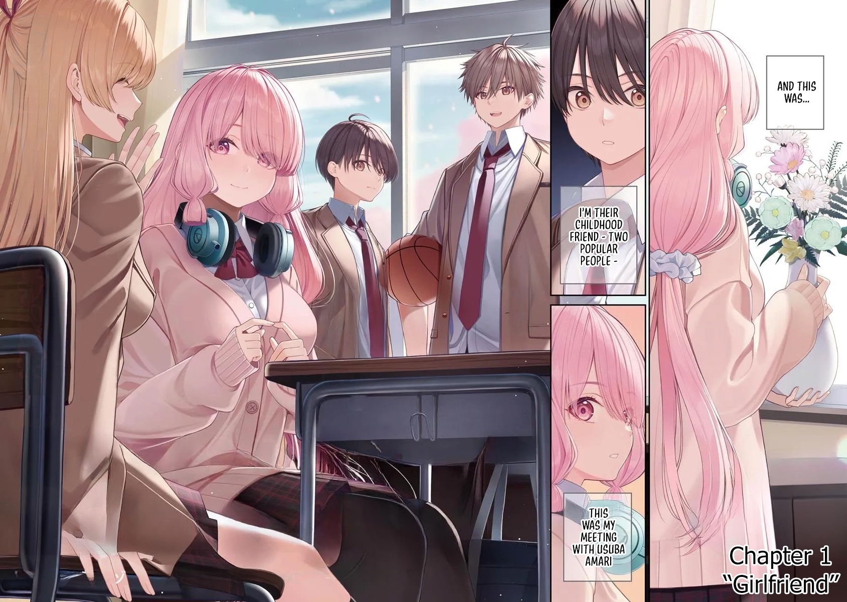 Kanojo ni Shitai Joshi Ichii, no Tonari de Mitsuketa Amari-chan Vol. 1 Ch. 1 第3页
