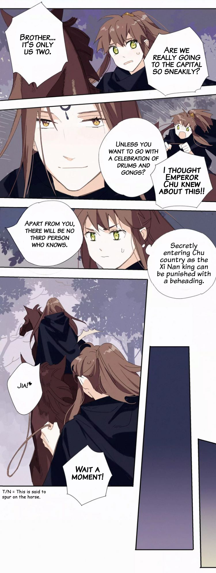 The Emperor's Strategy To The Capital in Nighttime in Secrecy 第8页