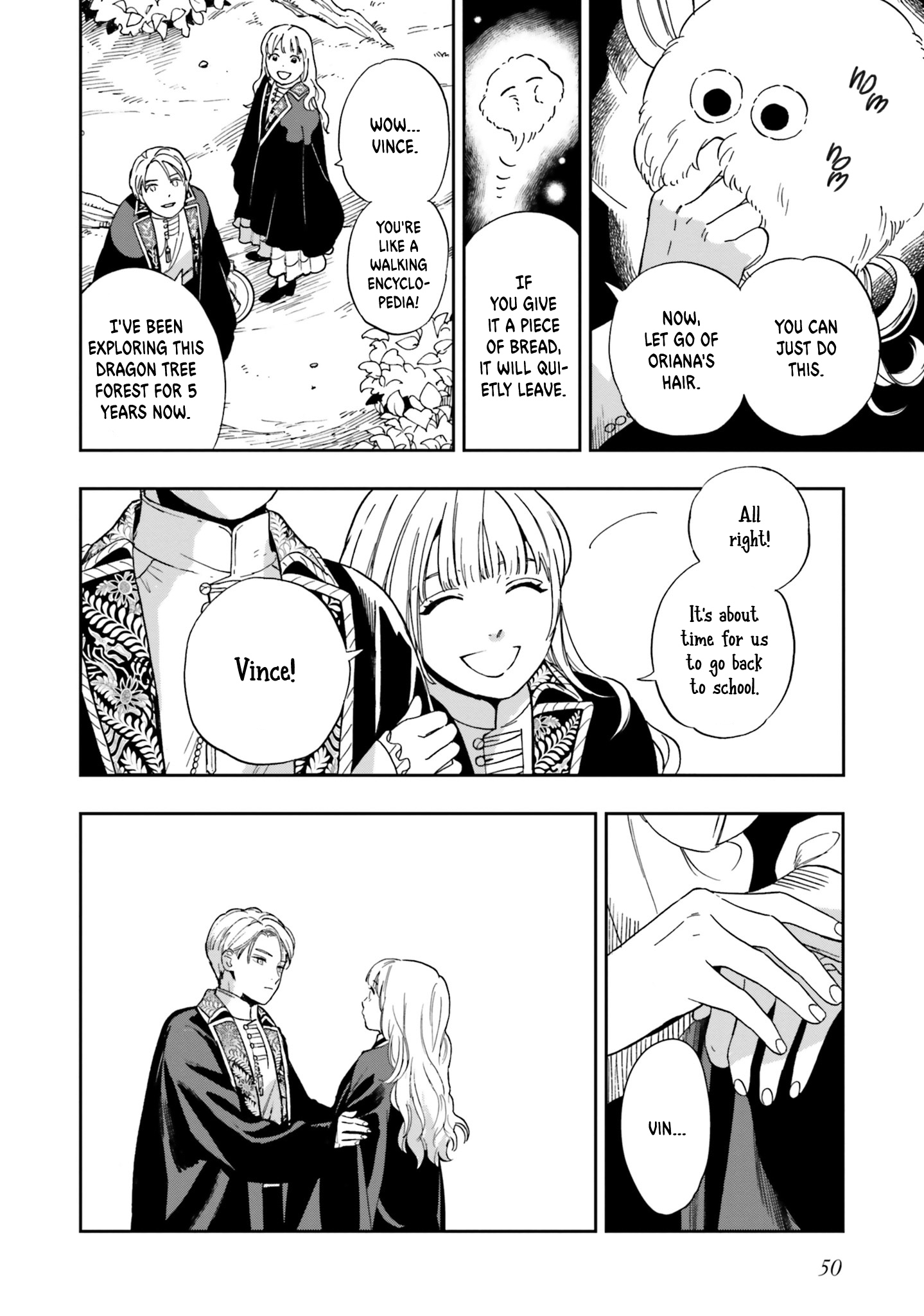 Shinimodori no Mahou Gakkou Seikatsu o, Moto Koibito to Prologue kara (※Tadashi Koukando wa Zero) Branches of the Dragon Tree 第4页