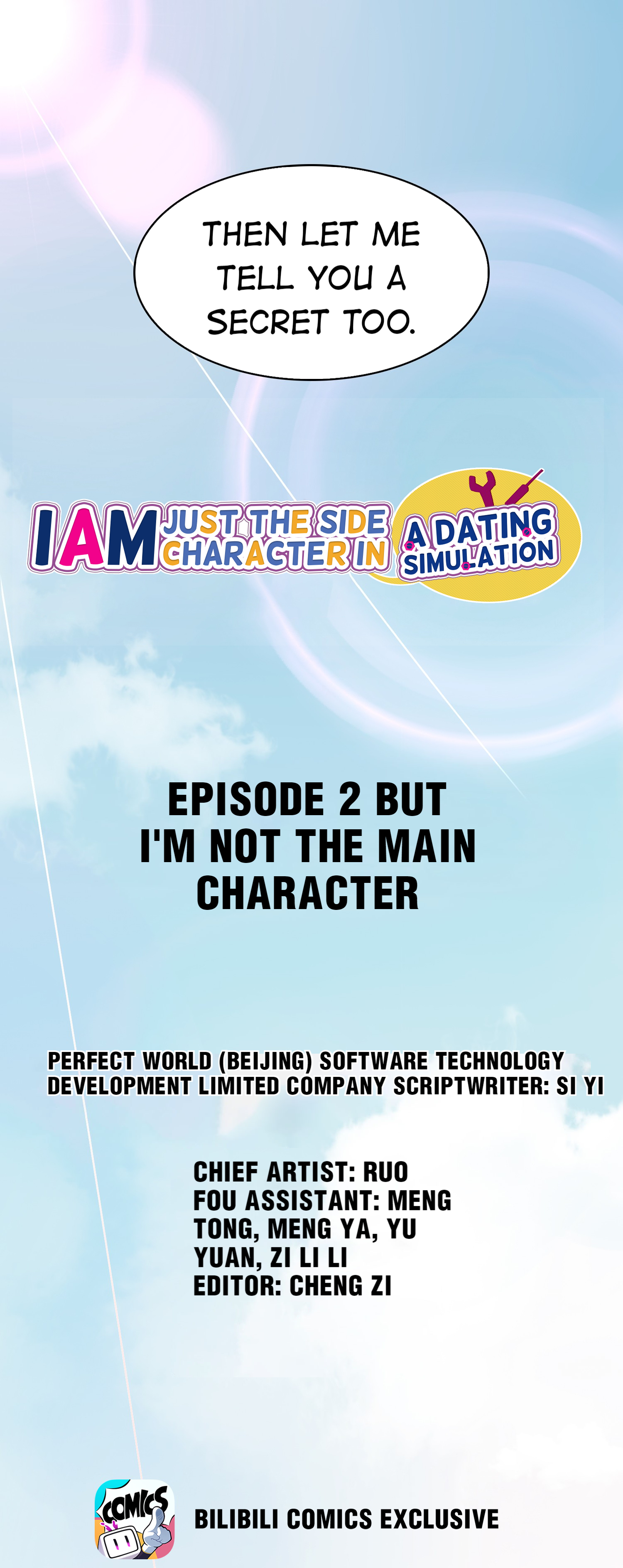 I'm Just a Side Character in a Dating Simulation But I'm Not the Main Character 第1页