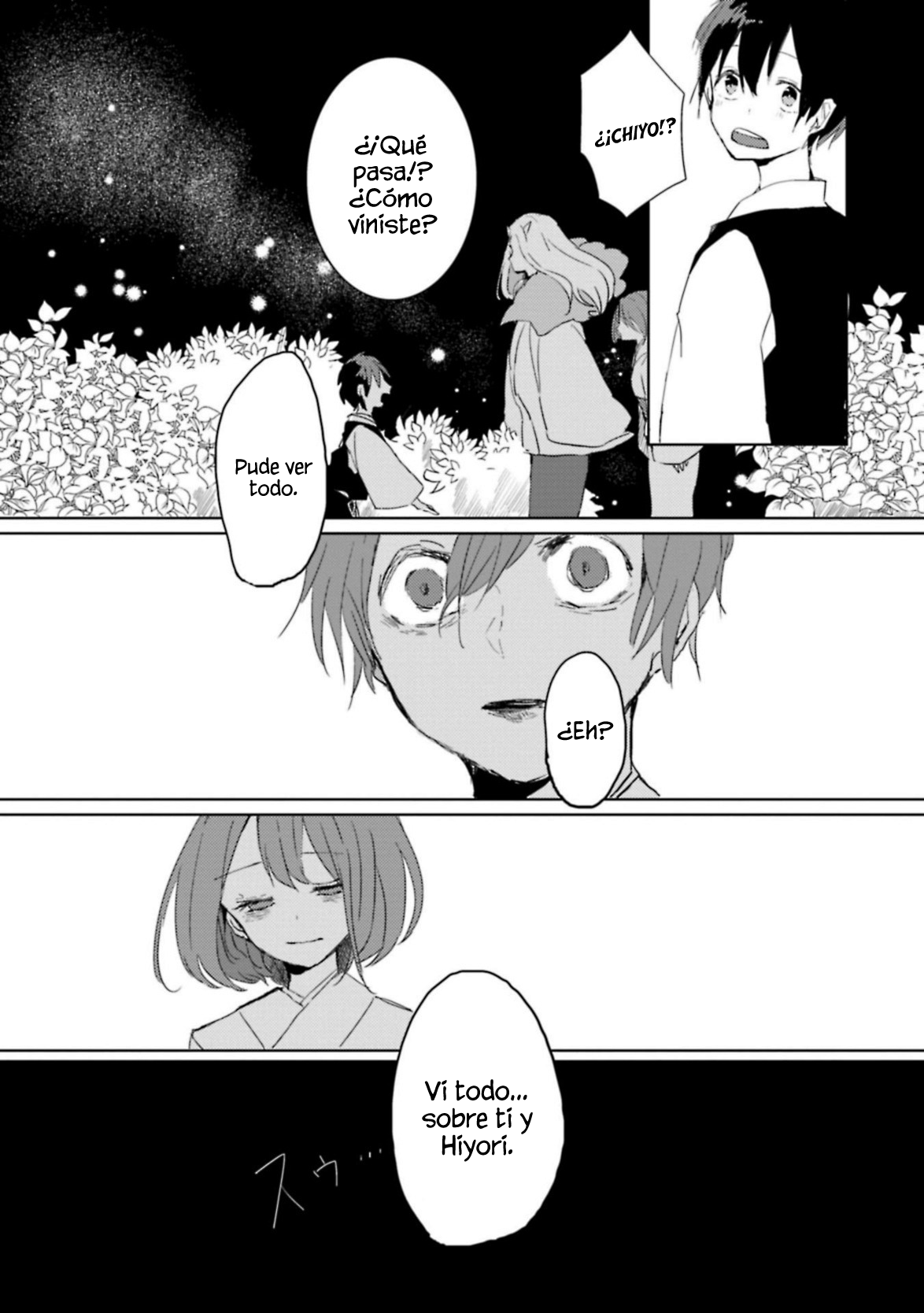 Ningen ni Koi shita Oni wa Warau luciérnagas en la noche junto a la princesa 第20页