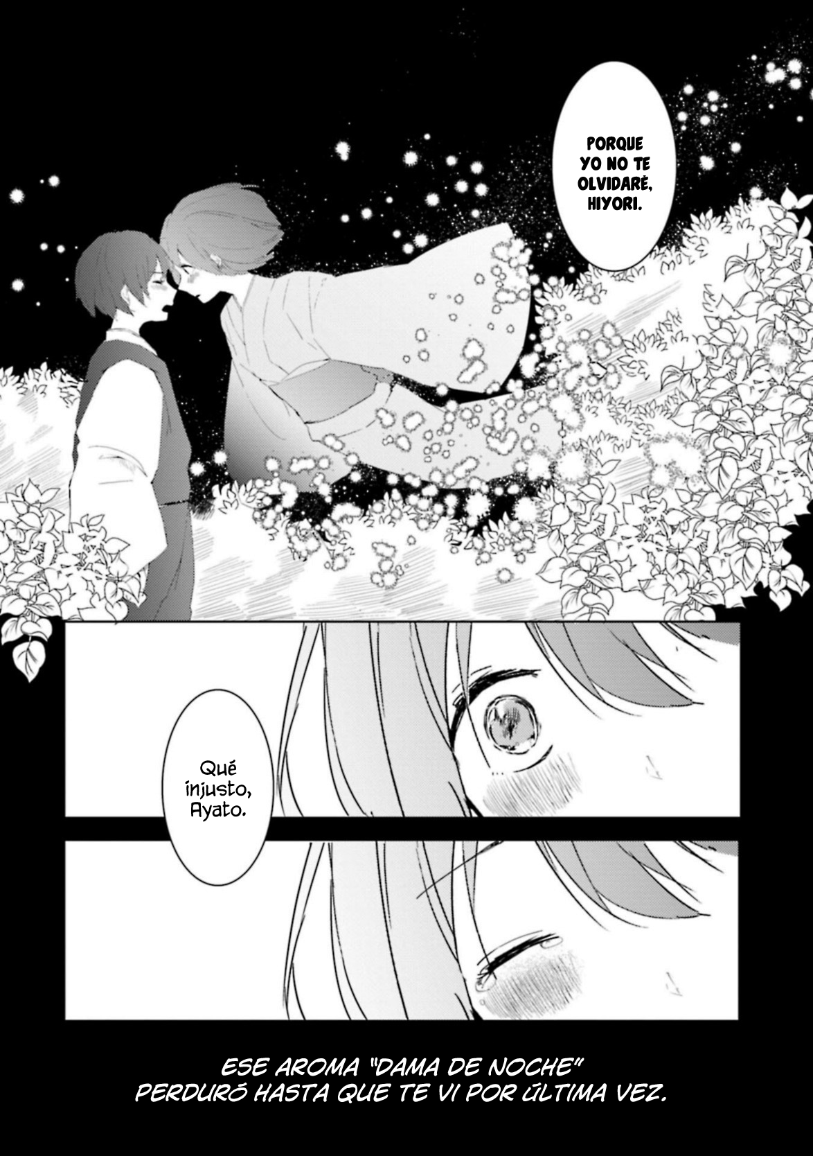 Ningen ni Koi shita Oni wa Warau luciérnagas en la noche junto a la princesa 第29页