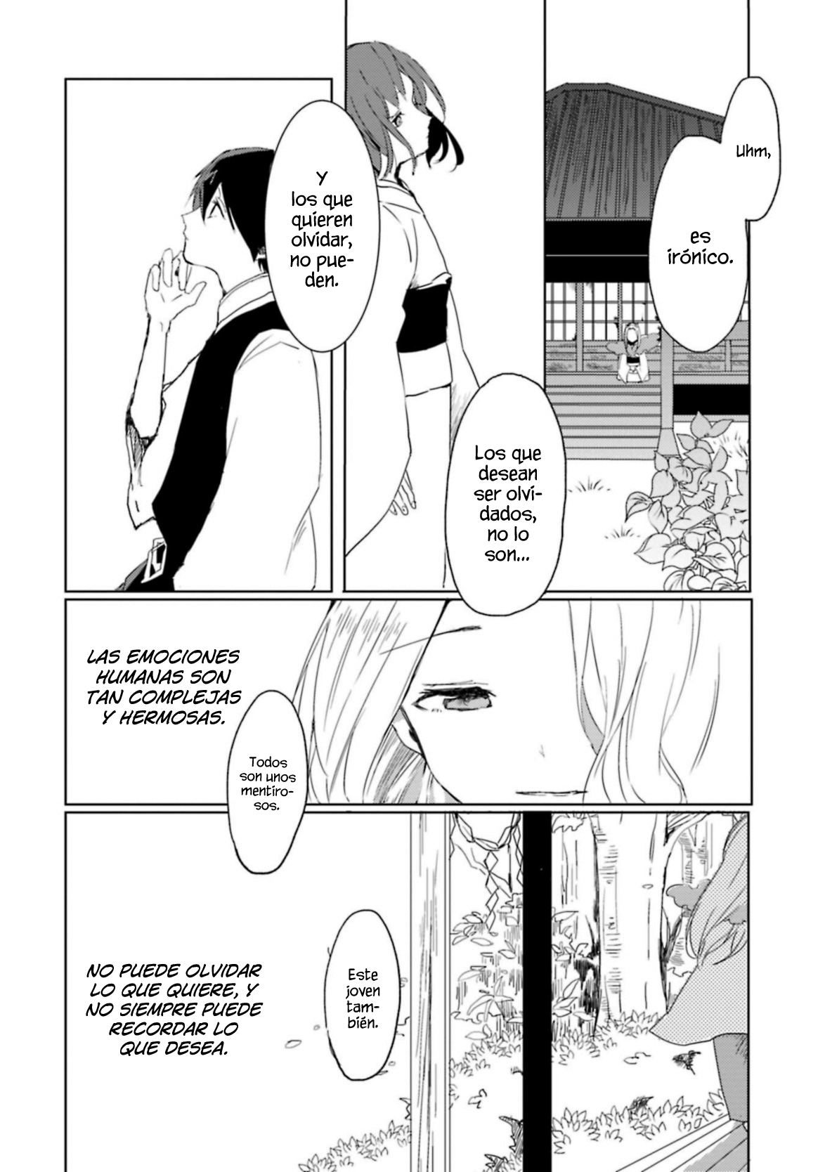 Ningen ni Koi shita Oni wa Warau luciérnagas en la noche junto a la princesa 第7页