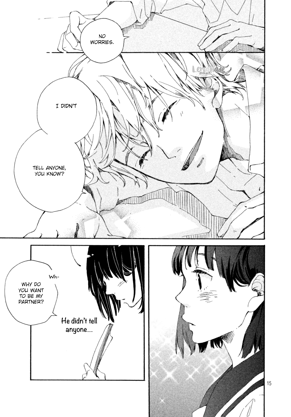 Hajimete, Moratte ii desu ka? Oneshot 第16页