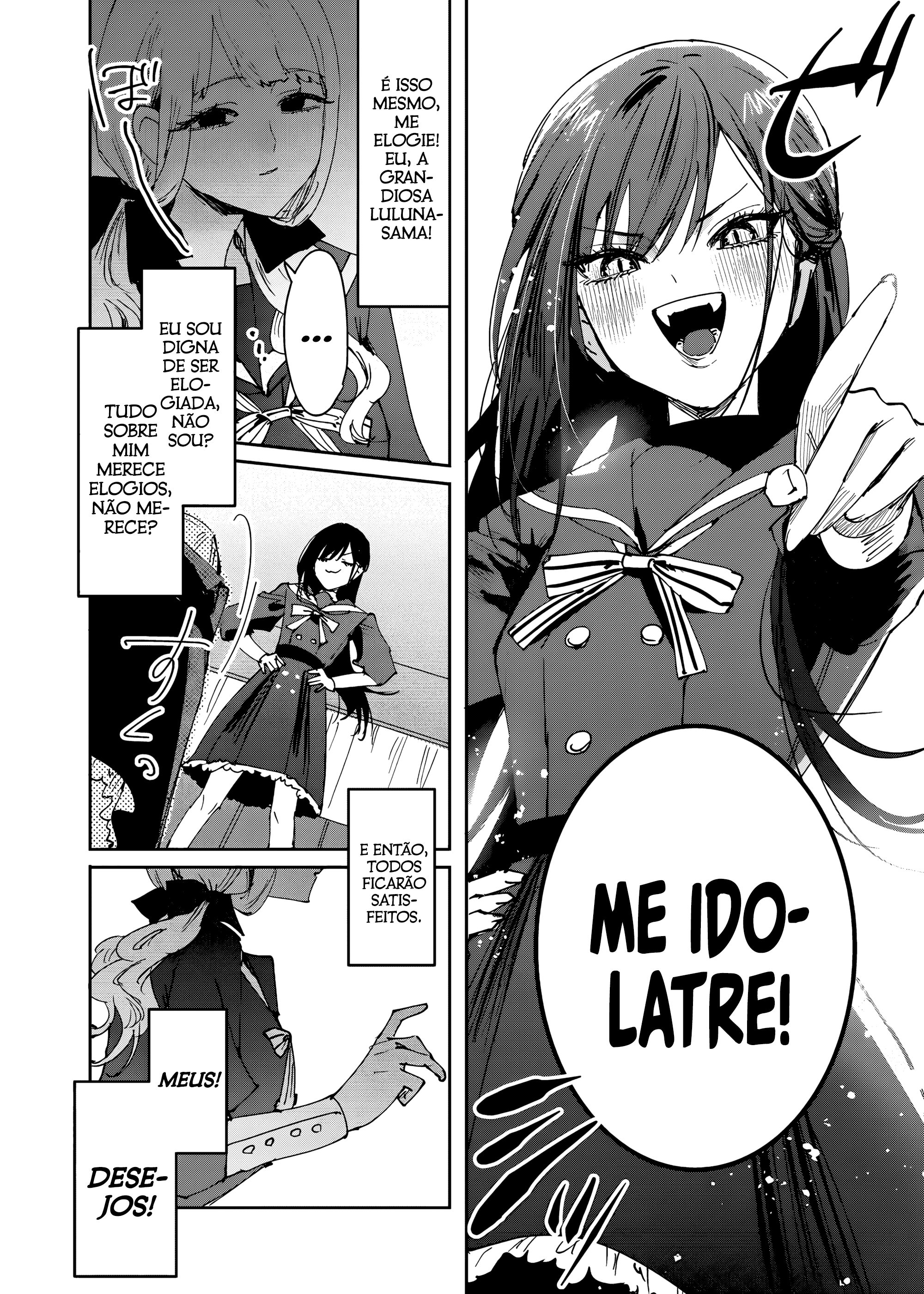 Girls × Vampire (Pre-Serialization) Regras da Luluna-sama 第6页