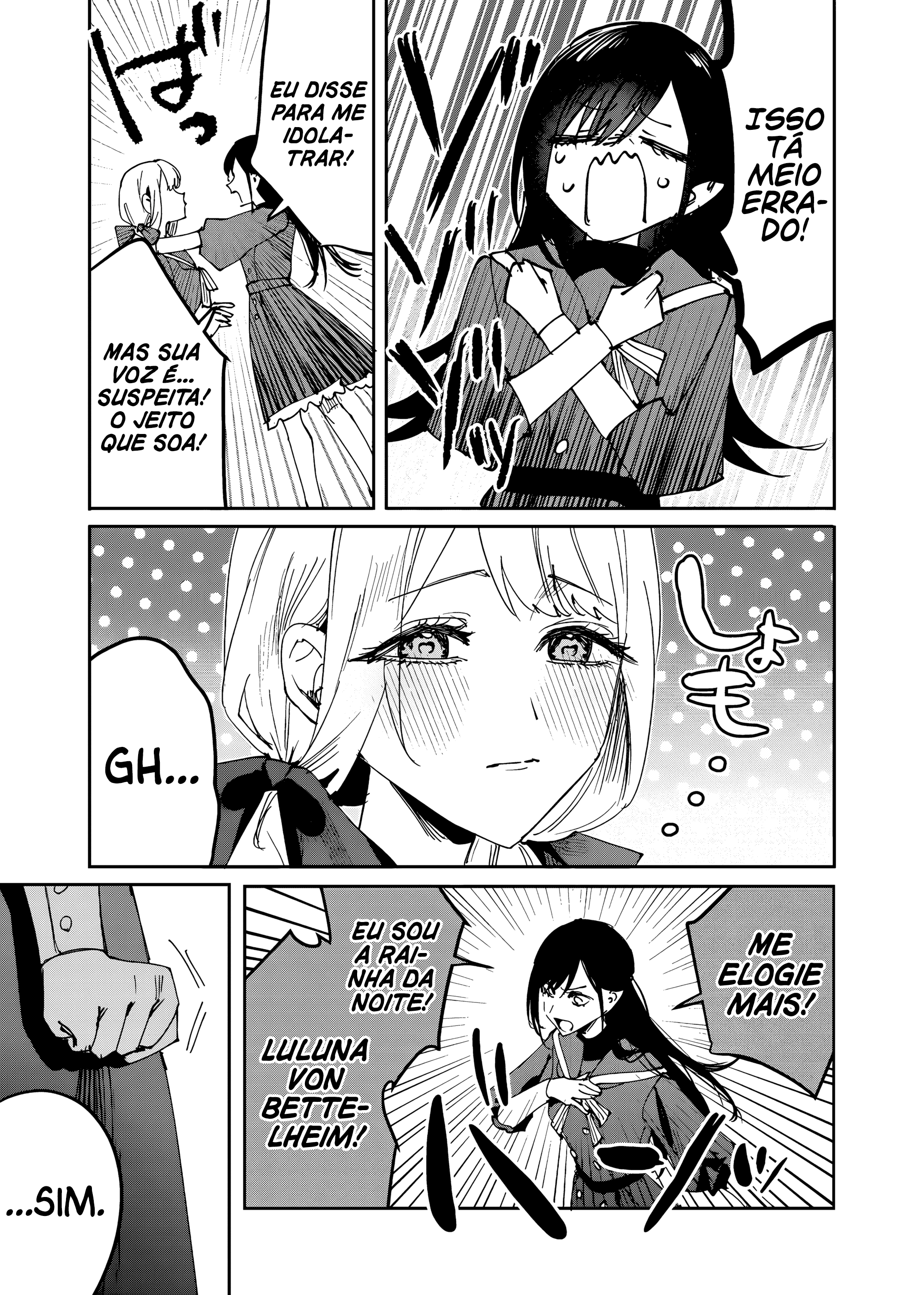 Girls × Vampire (Pre-Serialization) Regras da Luluna-sama 第9页