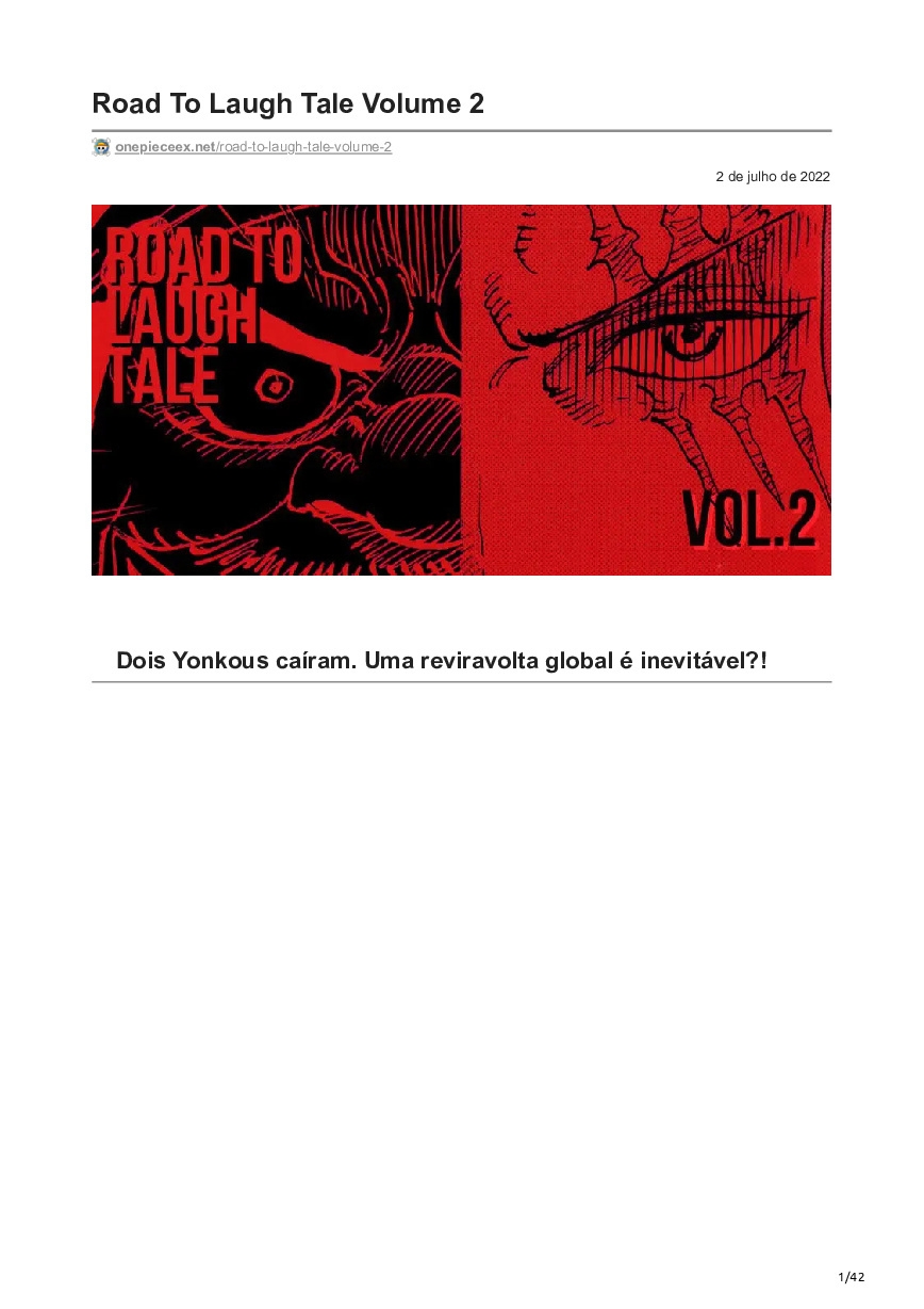 Road to Laugh Tale Vol. 1 Ch. 2 第1页