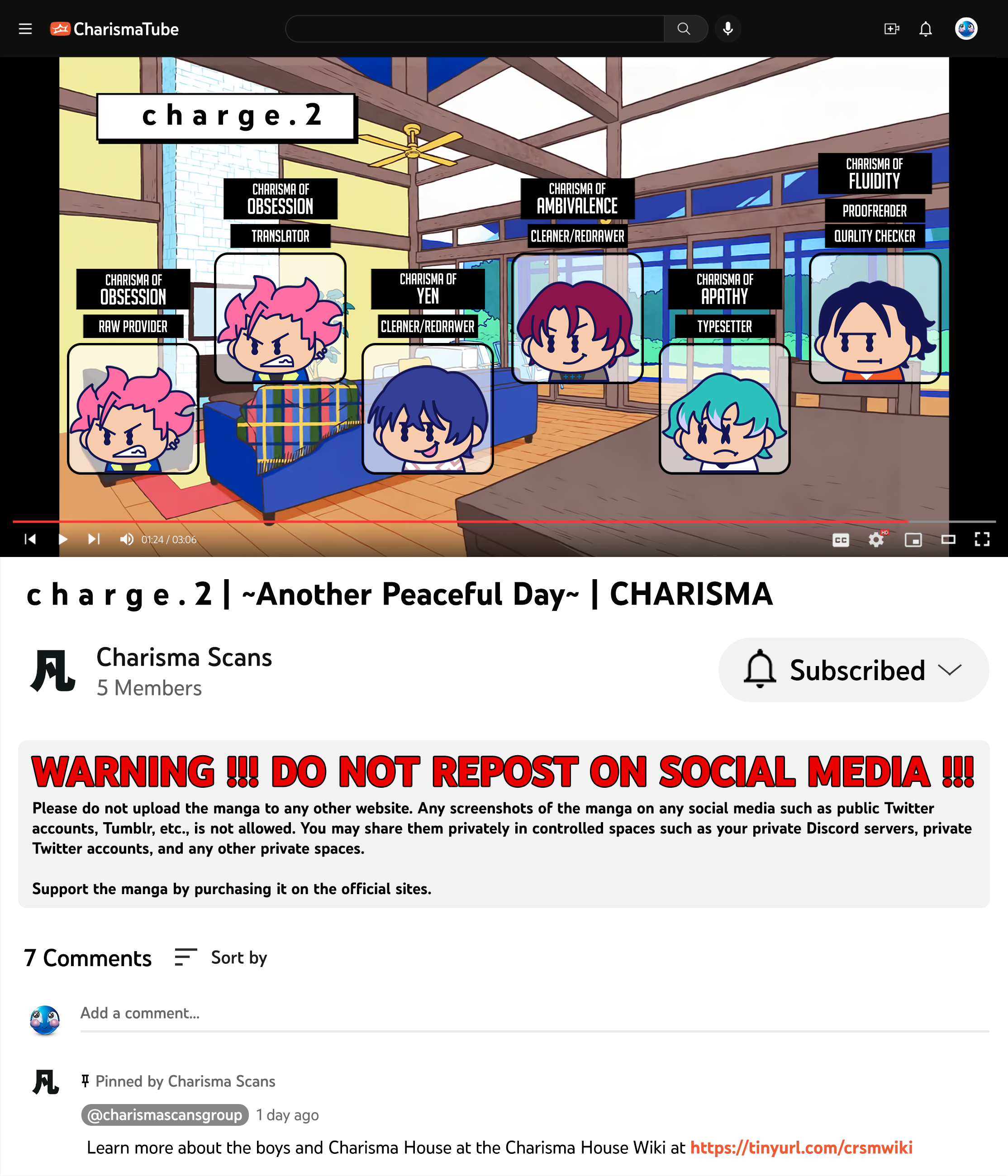 CHARISMA ~Another Peaceful Day~ c h a r g e . 2 第11页