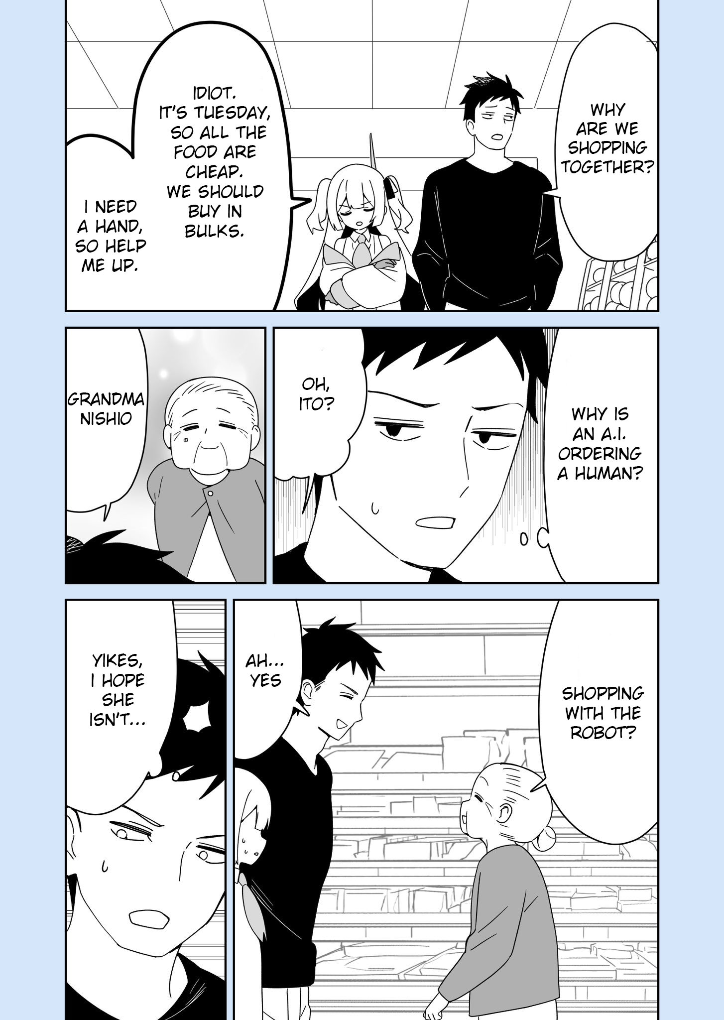 AI-san wa Gakushuu suru 第4页